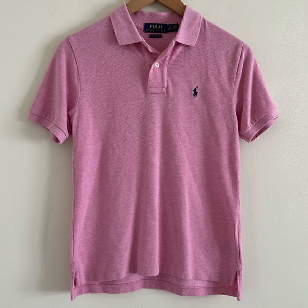 Polo Ralph Lauren Big Boys Classic Fit Cotton Mesh Polo Shirt Size M - Picture 1 of 8